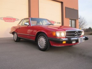 1989-Mercedes-Benz-560sl-Roadster-Conevrtible-all-original-low-mileage - 11