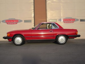 1989-Mercedes-Benz-560sl-Roadster-Conevrtible-all-original-low-mileage - 14