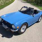 1976 Triumph TR6 French Blue - 10